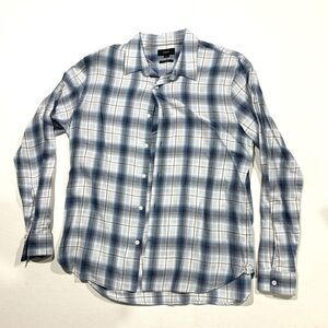 Vince Classic Fit Men's Long Sleeve Button Up Large